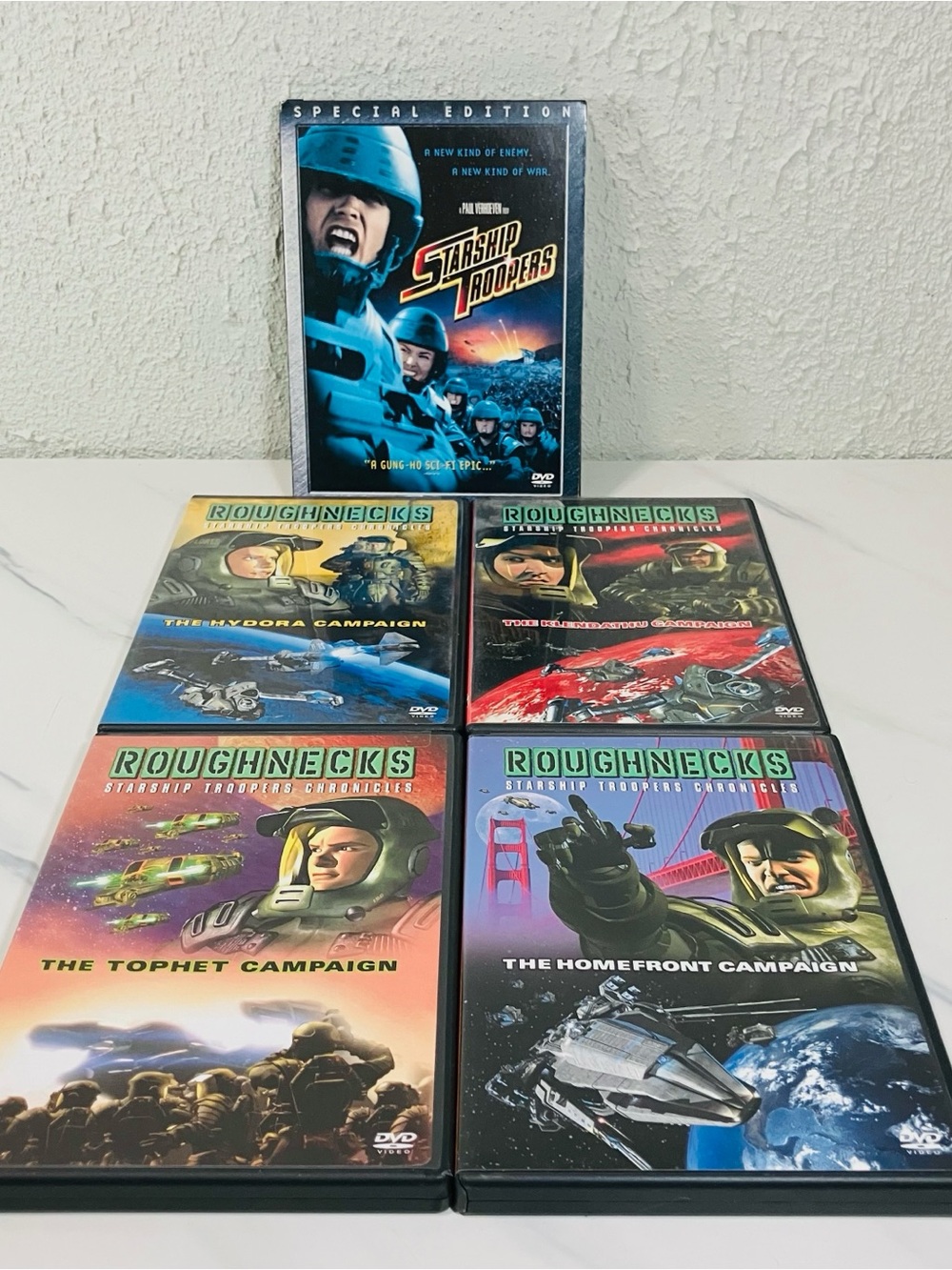 Roughnecks: Starship Troopers Chronicles" DVDs